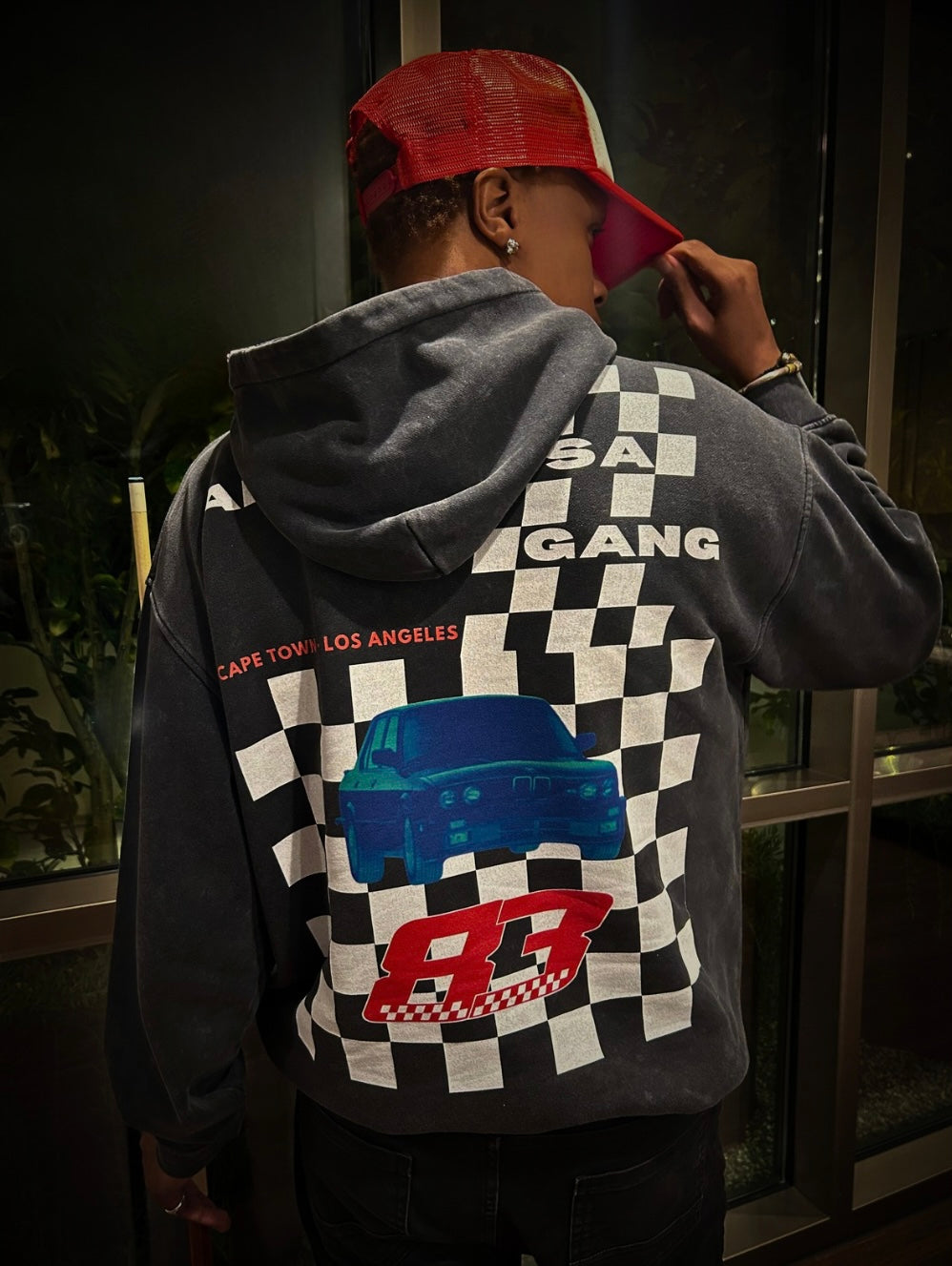 Eersterust Acid Wash Oversize Hoodie - Unisex