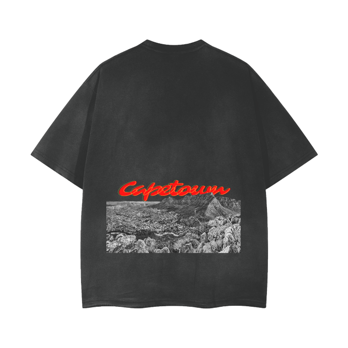 Vintage Capetown Tee - Unisex  (Back)